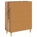 vidaXL Servírovacia skriňa Staré drevo 69,5 x 34 x 90 cm