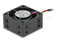 Axiálny ventilátor 24 V DC 40 x 40 x 20 mm čierny