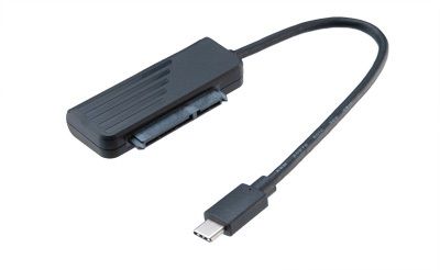 AKASA USB type-C adaptér pre 2,5'' HDD a SSD 20 cm