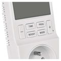 Termostat EMOS P56601FR GoSmart do zásuvky s funkcou digitálneho časovača 2v1 s WiFi