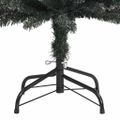 vidaXL Umelý vianočný stromček Zelená 150 cm PVC, plast a oceľ