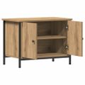 vidaXL TV skrinka 60 x 35 x 45 cm Remeselný dub Kompozitné drevo