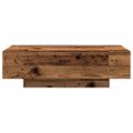 vidaXL Konferenčný stolík staré drevo 100x49,5x31 cm kompozitné drevo