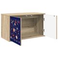 vidaXL Nástenný TV kabinet MAINZ 69 x 33 x 40 cm Dub sonoma