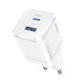 BWOO GaN wall charger CDA222 PD 35W 1 x USB 1 x USB-C, white