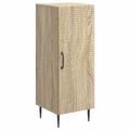 vidaXL Servírovacia skriňa Dub sonoma 33 x 34,5 x 89,5 cm