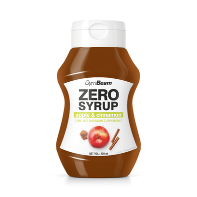 ZERO SIRUP Jablko & škorica - GymBeam