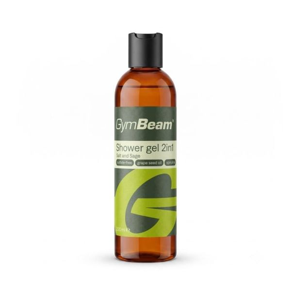 Sprchový gél 2in1 Salt & Sage 200 ml - GymBeam