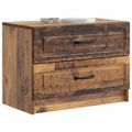 vidaXL Nočný stolík Staré drevo 62 x 34,5 x 44,5 cm Kompozitné drevo