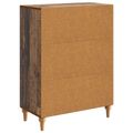 vidaXL Servírovacia skriňa Staré drevo 66 x 34,5 x 90 cm