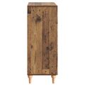 vidaXL Servírovacia skriňa so zásuvkou Staré drevo 66 x 34,5 x 90 cm