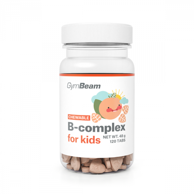B-komplex, tablety na cmúľanie pre deti - GymBeam