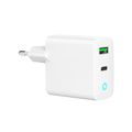 GEMBIRD TA-UC-PDQC20L-W-01, Nabíjačka, USB/USB-C