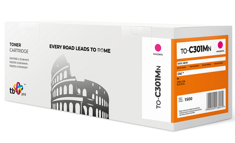 Toner TB kompatibilný s OKI C301 TO-C301MN MA