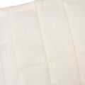 vidaXL Záťažová prikrývka bledokrémová 220x260 cm 11 kg látka