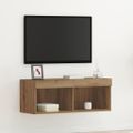 vidaXL Zostava TV skriniek 80 x 30 x 30 cm dub artisan