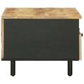 vidaXL Konferenčný stolík Hnedá a čierna 80 x 54 x 40 cm