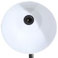 vidaXL Podlahová lampa 25 W biela 30x30x100-150 cm E27