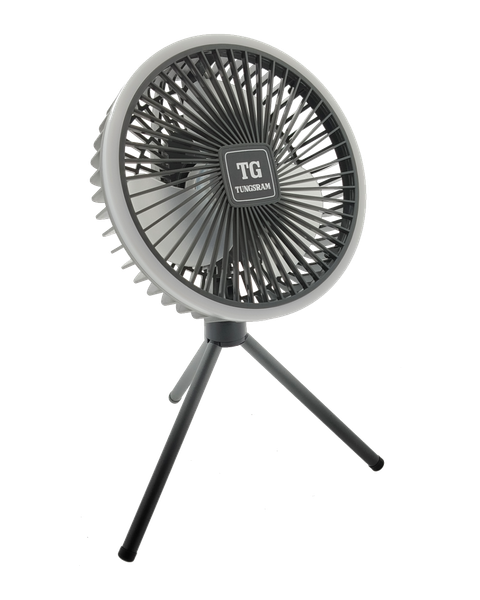 TG-001 Ventilátor 3W so svetlom a USB-C nabíjaním