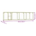 vidaXL Klietka pre sliepky 1,5x6x1,5 m, impregnovaná borovica