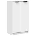 vidaXL Botník biely 59x35x100,5 cm spracované drevo