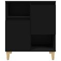 vidaXL Komody 2 ks čierne 60x35x70 cm kompozitné drevo