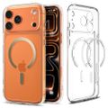 Puzdro Spigen Ultra Hybrid Mag Magsafe pre iPhone 17 Pro číre/zlaté