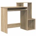 vidaXL Stôl Sonoma dub 106 x 41 x 88.5 cm Kompozitné drevo