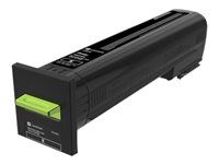 Černá - originální - kazeta s barvivem LCCP, LRP, Lexmark Corporate - pro Lexmark CS820, CX820, CX825, CX860