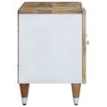 VidaXL TV skrinka 105x33,5x46 cm Masívne drevo Mango