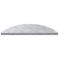 vidaXL Schodový rošt 5 ks 60 x 18 x 2,5 cm Strieborná Hliník