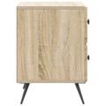 vidaXL Nočný stolík 2 ks Dub sonoma 43 x 34,5 x 47,5 cm