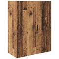 vidaXL Highboard 2 ks Staré drevo 69,5 x 34 x 180 cm Kompozitné drevo