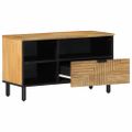 VidaXL TV skrinka Hnedá 80x33x46 cm Masívne drevo Mango