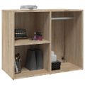 vidaXL Kozmetická skrinka dub sonoma 80x40x65 cm spracované drevo