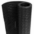 vidaXL Balkónová zástena čierna 300x80 cm polyratan