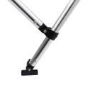 vidaXL Strieška Bimini so 4 oblúkmi, antracitová 243x180x137 cm