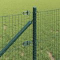 vidaXL Zváraný drôtový plot s hrotmi 10 x 0,4 m Oceľ s PVC povrchom