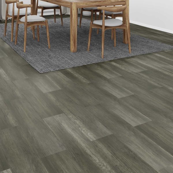 vidaXL Laminátová podlaha 5 pcs Starnúca šedá 101 x 20 x 0,8 cm