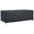 vidaXL Obal na nábytok Jednofarebný Čierna 229 x 113 x 73 cm 210D