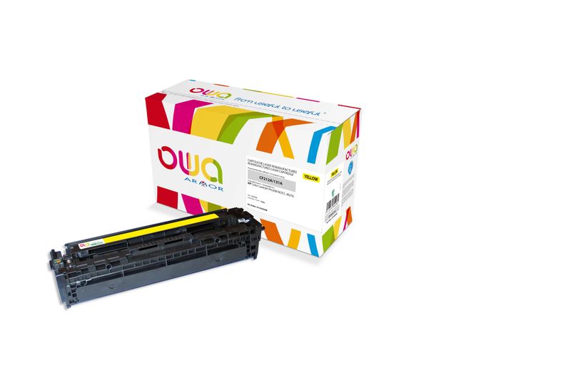 OWA Armor toner kompatibilný s HP CF212A, 1800st, žltá/yellow