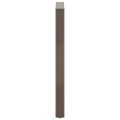 vidaXL Nohy barového stola v tvare U, 2 ks, prírodná oceľ, 40 x (100-101) cm, oceľ