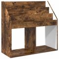 vidaXL Detský regál Dymová dub 72,5 x 29,5 x 69 cm Kompozitné drevo