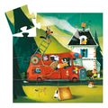 Puzzle Hasičské auto 16 ks