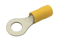 Očko  6.5mm, vodič 4.0-6.0mm  žlté