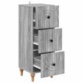 vidaXL Zásuvkový kabinet 33 x 34,5 x 90 cm Kompozitné drevo