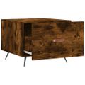 vidaXL Konferenčné stolíky 2 ks dymový dub 50x50x40cm kompozitné drevo