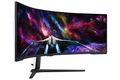 Samsung/LS57CG952NUXEN/57"/VA/7680x2160/240Hz/1ms/Black/2R LED monitor, herní, prohnutý, 57", VA, 7680×2160, 32:9, 1ms, 420cd/m2, DisplayPort, 3× HDMI, 2× USB, energ. tr. G, cerno-bílý