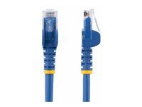Startech 50cm CAT6 Ethernet Cable, 10 Gigabit Snagless RJ45 650MHz 100W PoE Patch Cord, CAT 6 10GbE UTP Network Cable w/Strain Relief, Blue, Wiring is UL Certified/TIA - Category 6 - 24AWG (N6PATC50CMBL) - Patch kábel - RJ-45 (M) do RJ-45 (M) - 50 cm - UTP - CAT 6 - lisovaný, prevedenie bez hrbolčeku - modrá