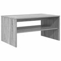 vidaXL Konferenčný stolík Sivý Sonoma 80 x 50 x 40 cm Kompozitné drevo